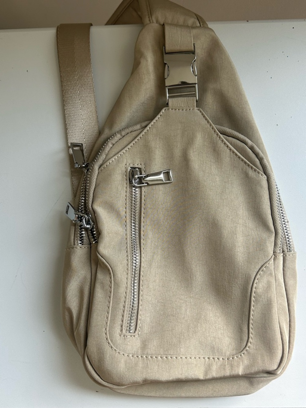 NWOT Madison West Poly Sling Bag